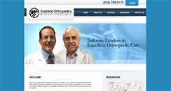 Desktop Screenshot of eomaortho.com