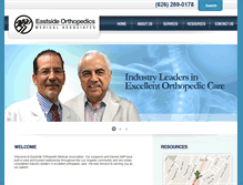 Tablet Screenshot of eomaortho.com